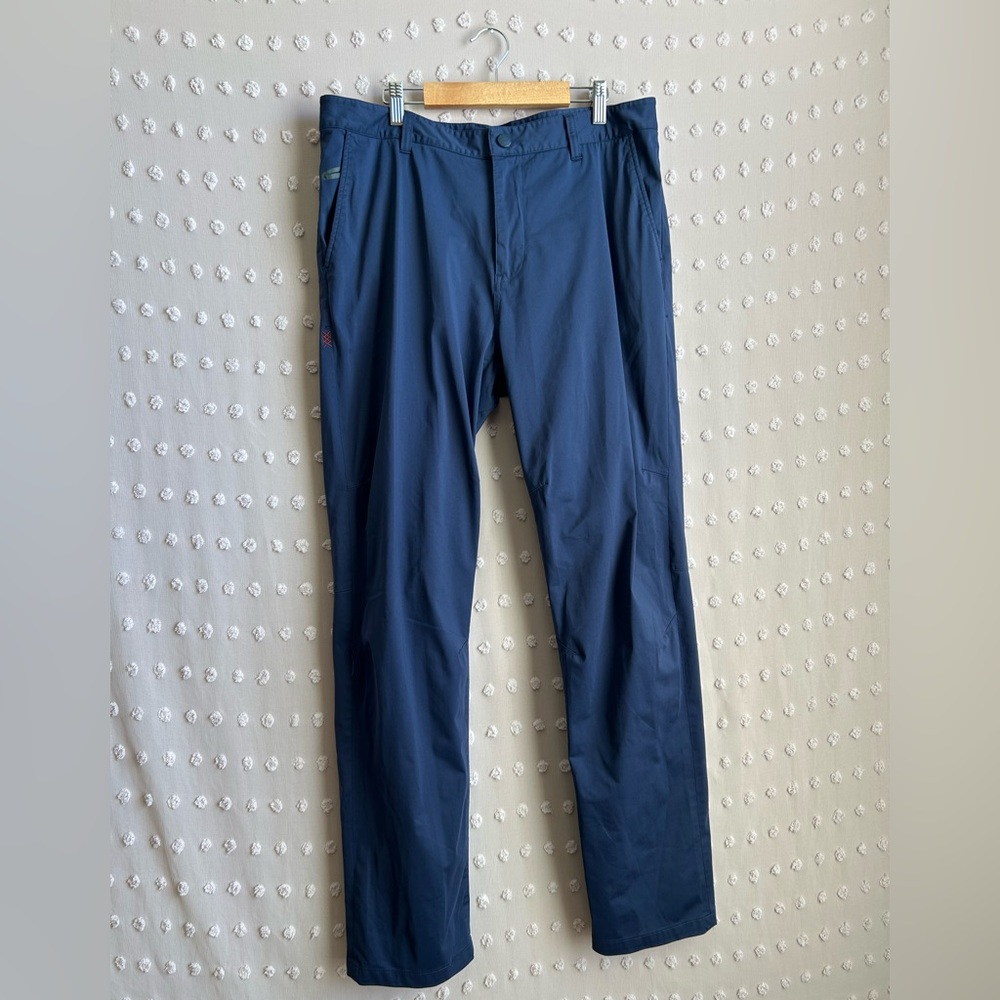 Rhone‎ Men’s Commuter Pant Classic Chino Sz 34 Navy Blue